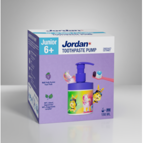 Jordan Pasta de dentes Pump Junior 6-12 150 ml